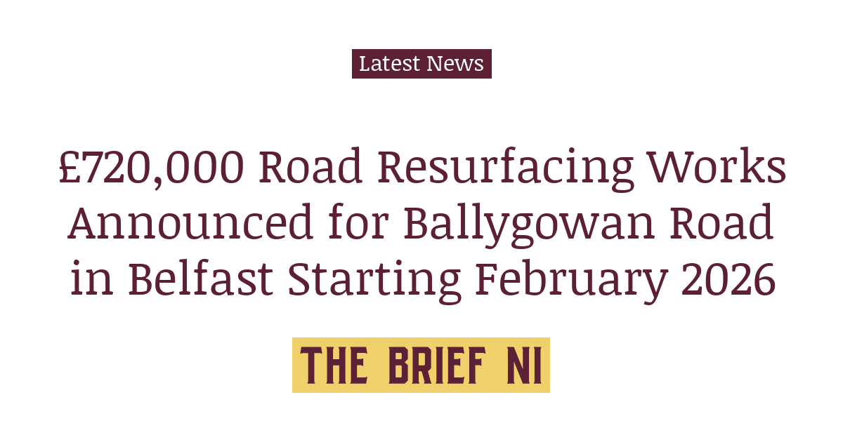 720 000 Road Resurfacing Works Announced For Ballygowan Road In Featured Img 7401 